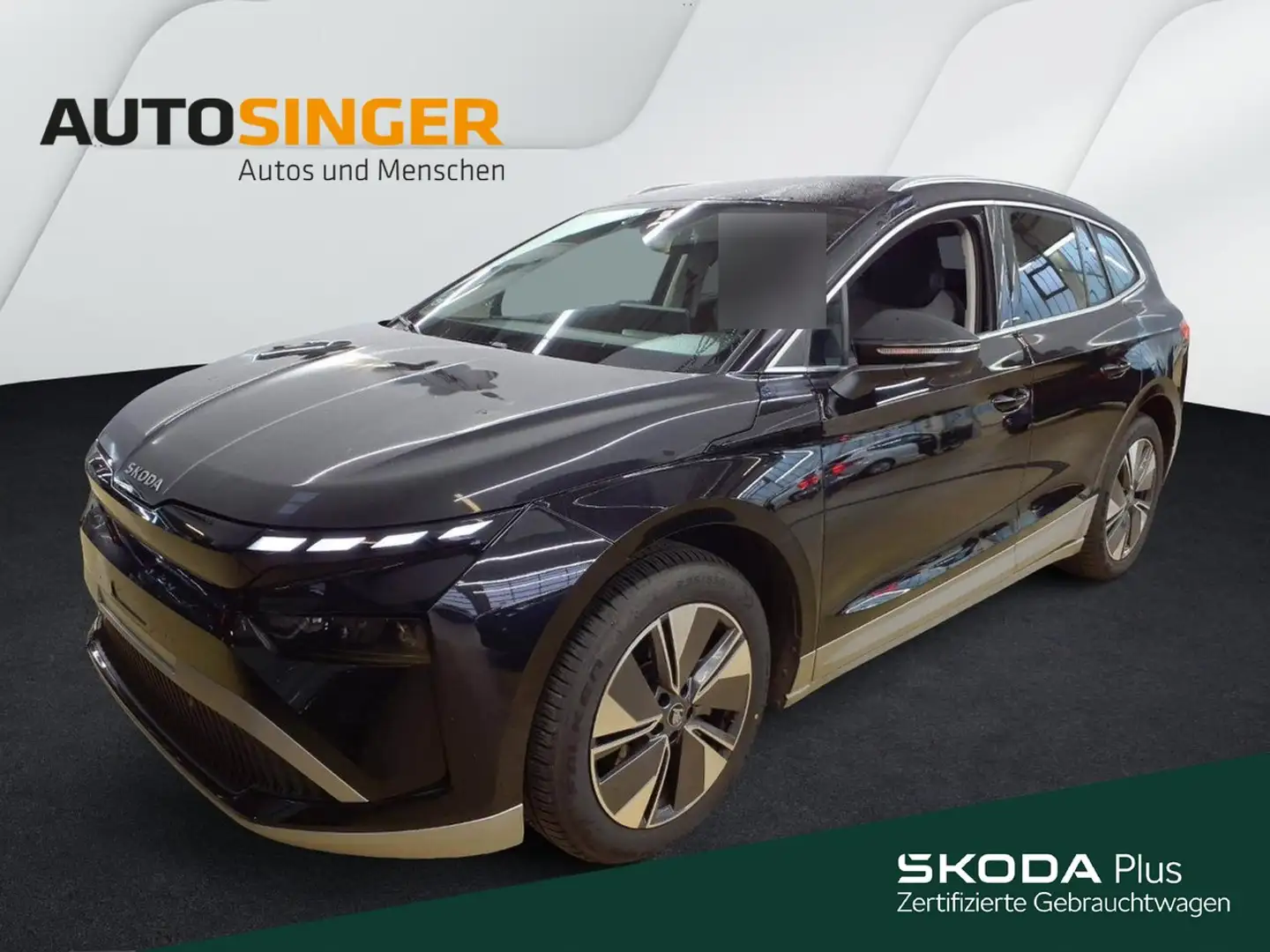 Skoda Enyaq 85x *AHK*MATRIX*WÄRME*ACC*NAVI*R-CAM*SHZ* Schwarz - 1