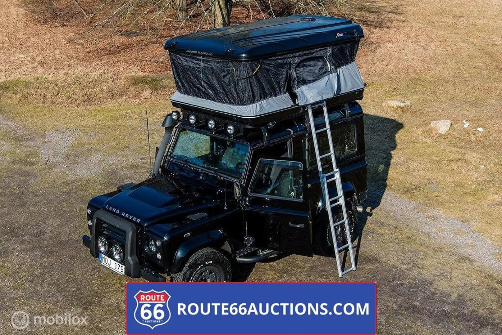 Land Rover Defender 90 TD4 suv | Route 66 Auctions Zwart - 2