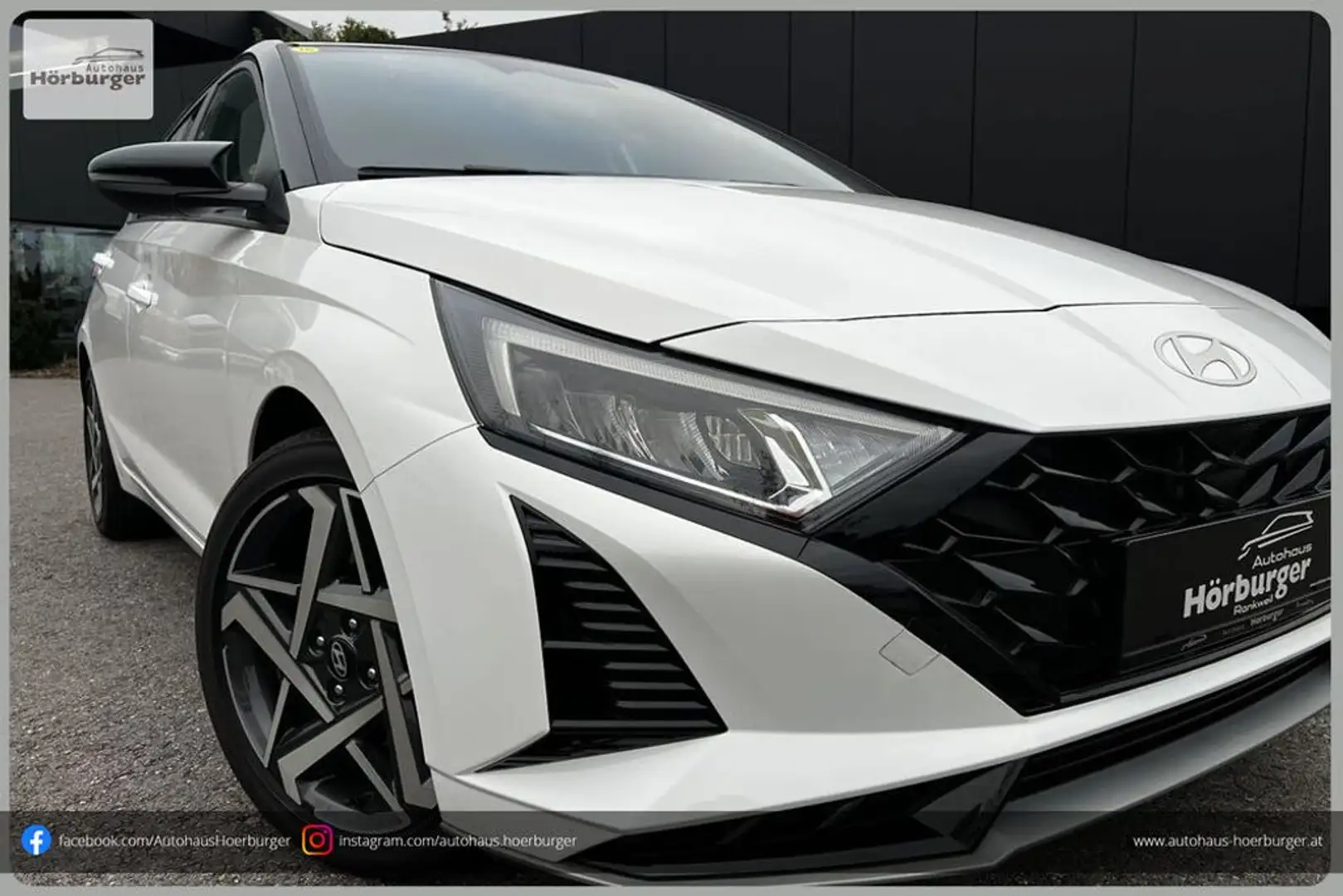 Hyundai i20 i Line Plus I Tageszulassung Weiß - 1