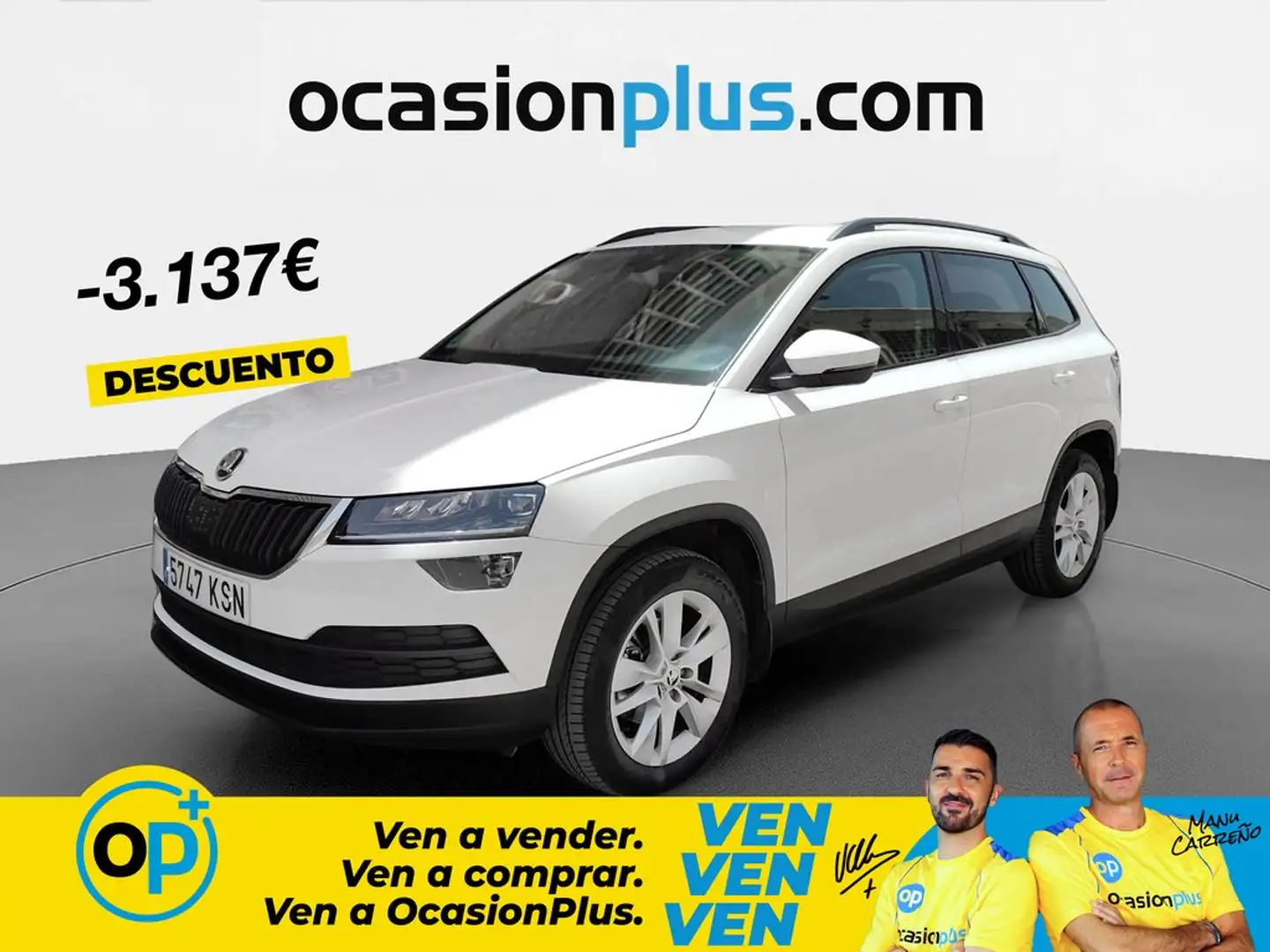 Skoda Karoq 1.6TDI AdBlue Ambition Blanco - 1