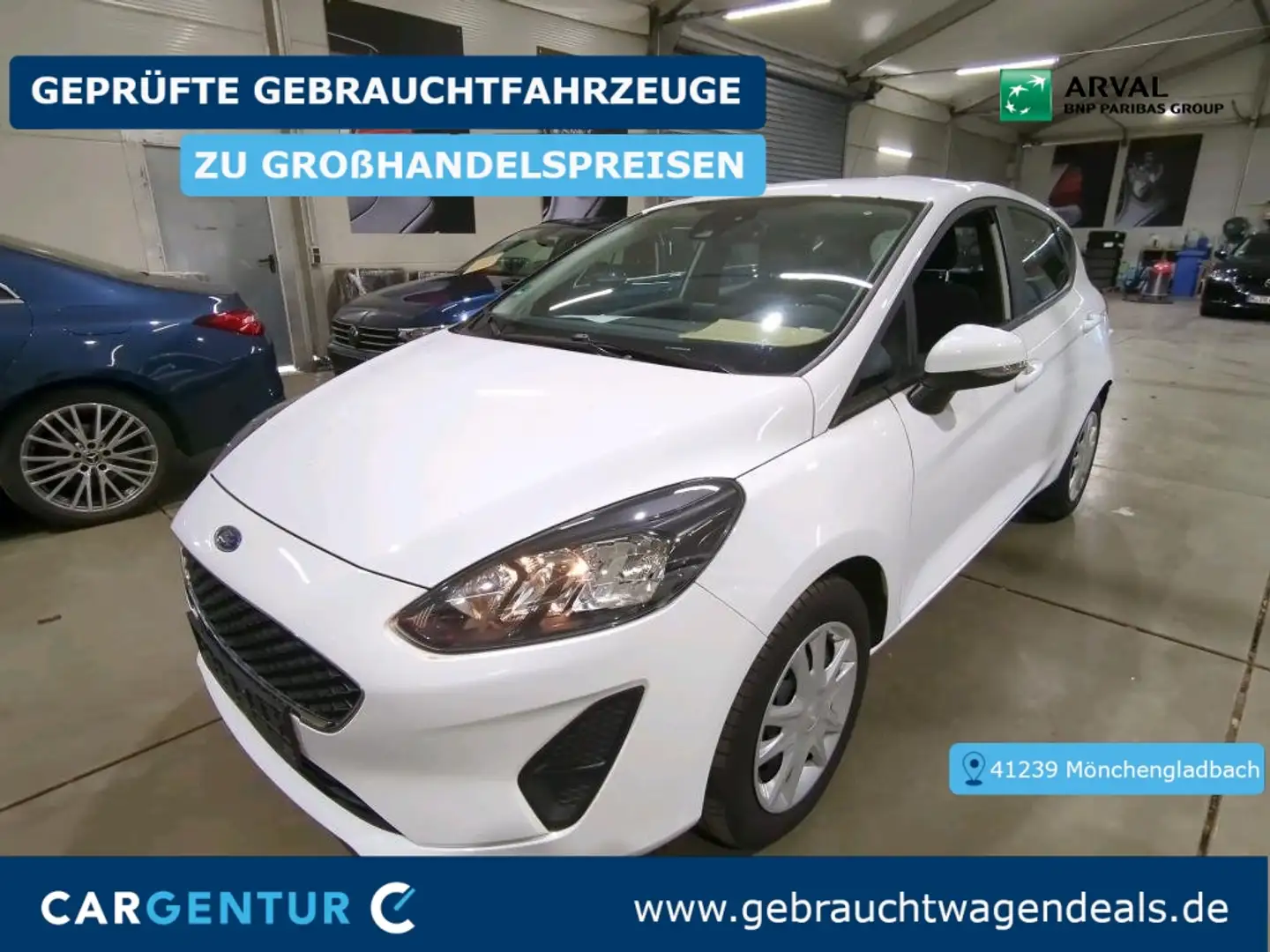 Ford Fiesta 1.0 EcoBoost Cool&Connect Lane Navi PDC Weiß - 1