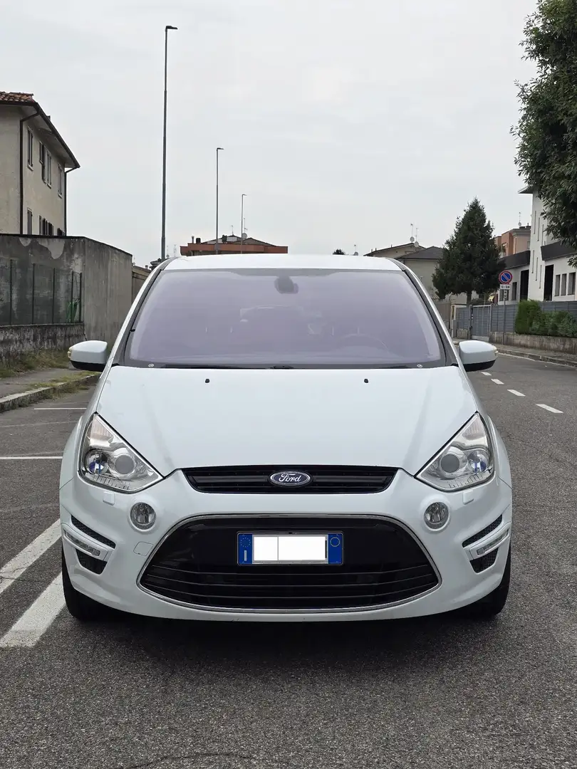 Ford S-Max 2.0 tdci Titanium c/radio 163cv powershift Bianco - 2