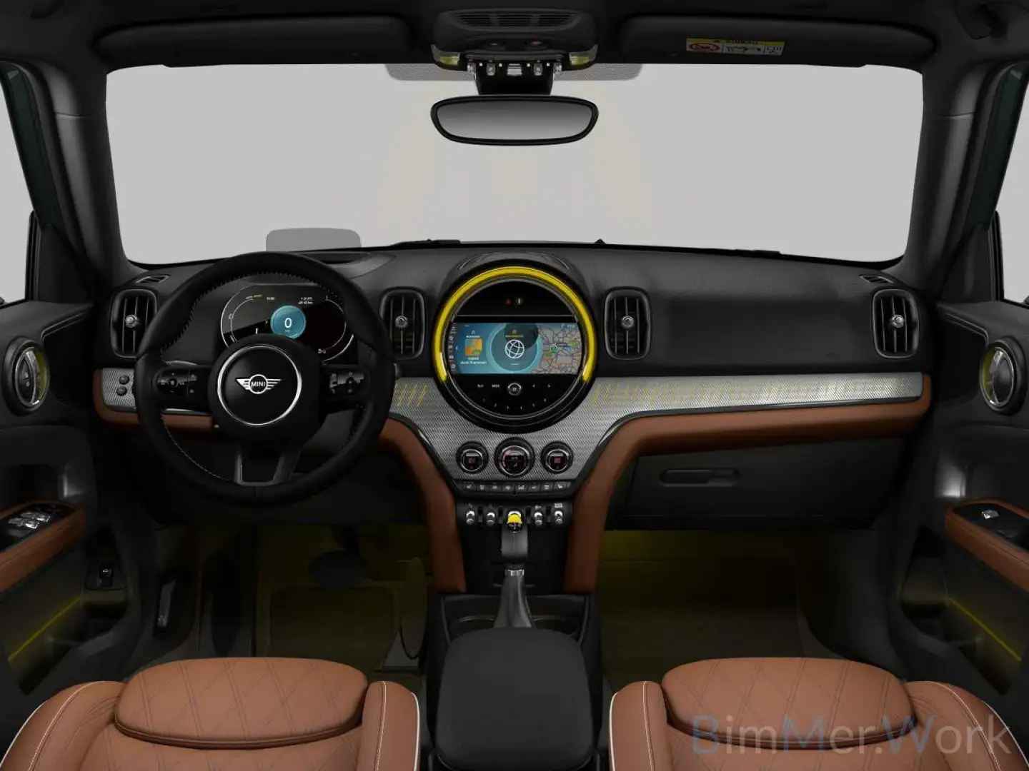 MINI Cooper SE Countryman ALL4 HUD Kamera DAB Panorama Grün - 2