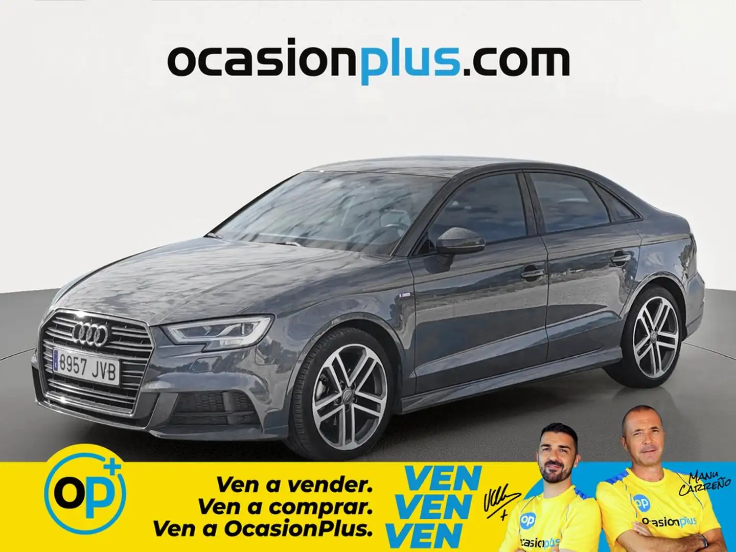 Audi A3 Sedán 1.6TDI S Line Edition 81kW Gris - 1