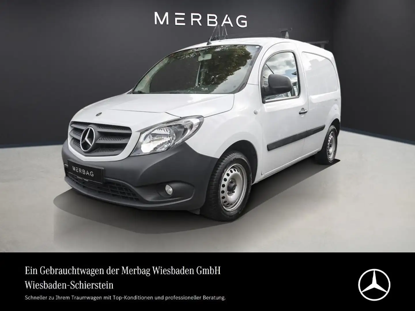 Mercedes-Benz Citan 109 CDI lang Berganfahrhilfe Anhängerk. Weiß - 1