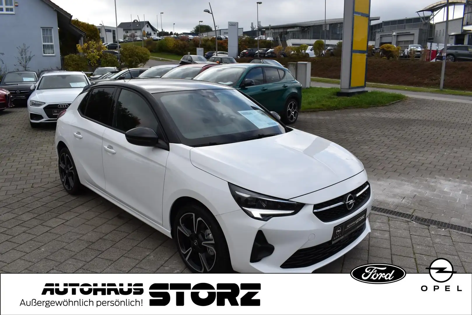 Opel Corsa F GS |WINTER-PAKET|LED|CARPLAY|ALLWETTER| Weiß - 2