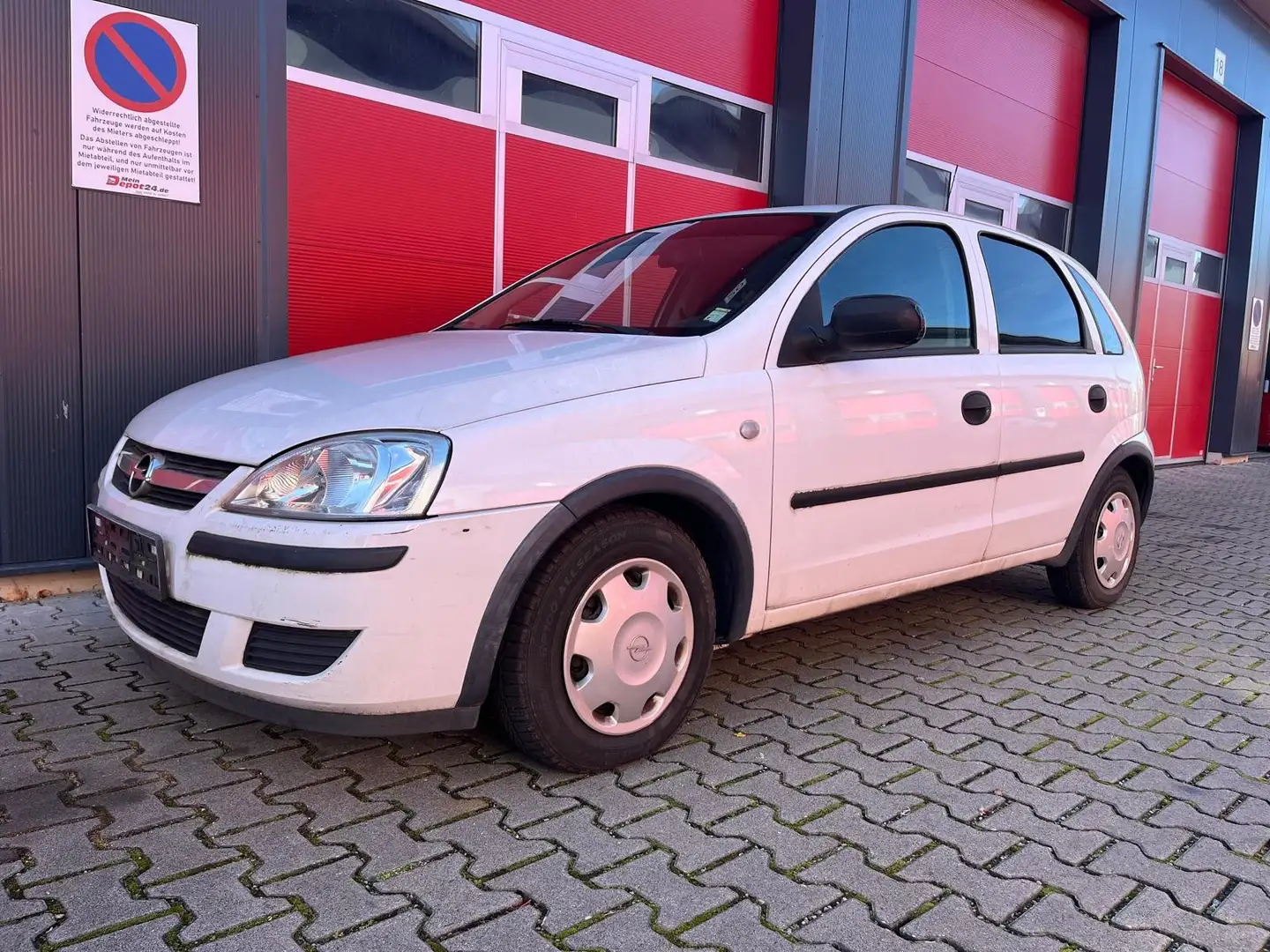 Opel Corsa Basis Weiß - 1