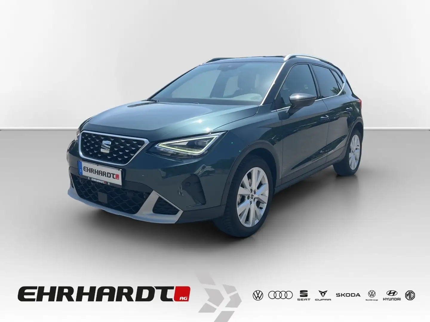 SEAT Arona 1.0 TSI Xperience AHK*NAVI*LED*ACC*PARKLENK*KAM... Grün - 1