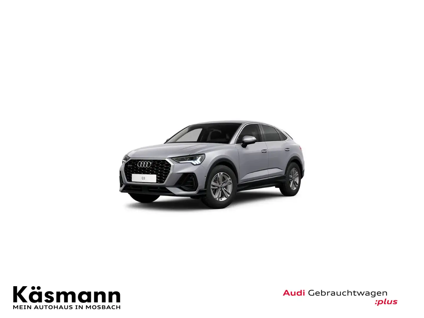 Audi Q3 40TFSI qu LED KAM ACC NAV SHZ PDC Silber - 2
