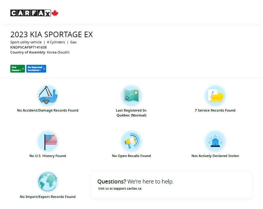 2023 Kia Sportage EX Premium AWD-Cooled Leather-Pano Roof-GPS-Remote — снимка 1