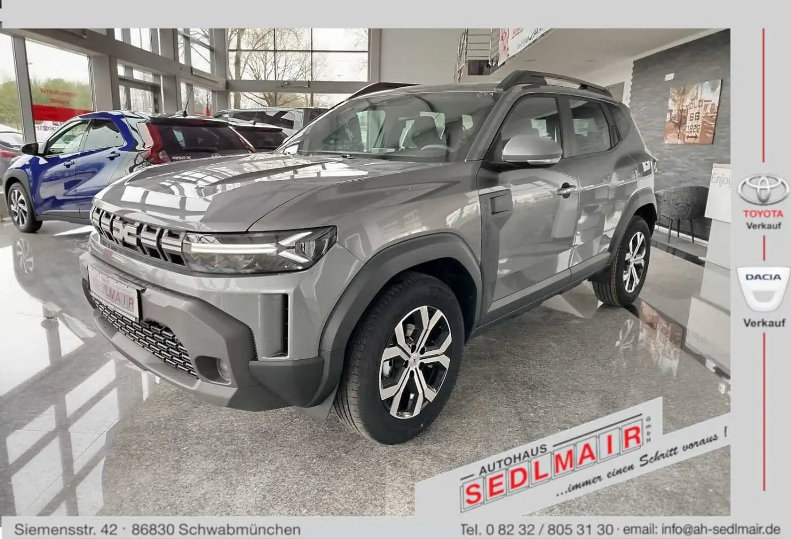 Dacia Duster TCe 130 Expression WINTERPAKET/KAMERA Grigio - 1