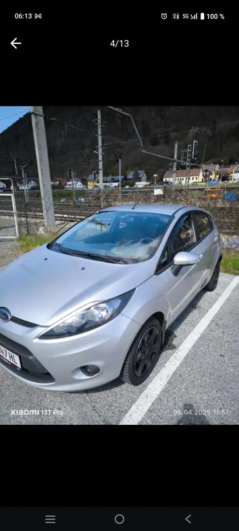 Ford Fiesta Trend 1,25 Silber - 1