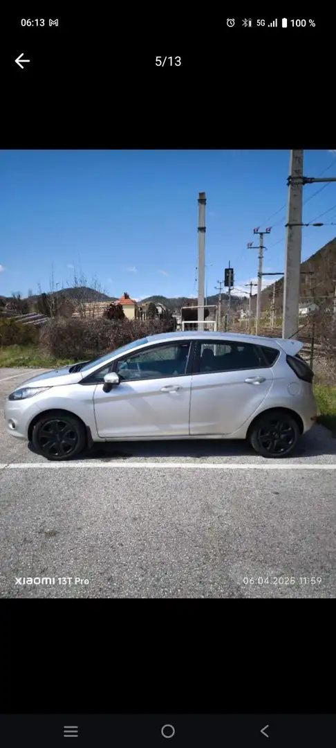 Ford Fiesta Trend 1,25 Silber - 2