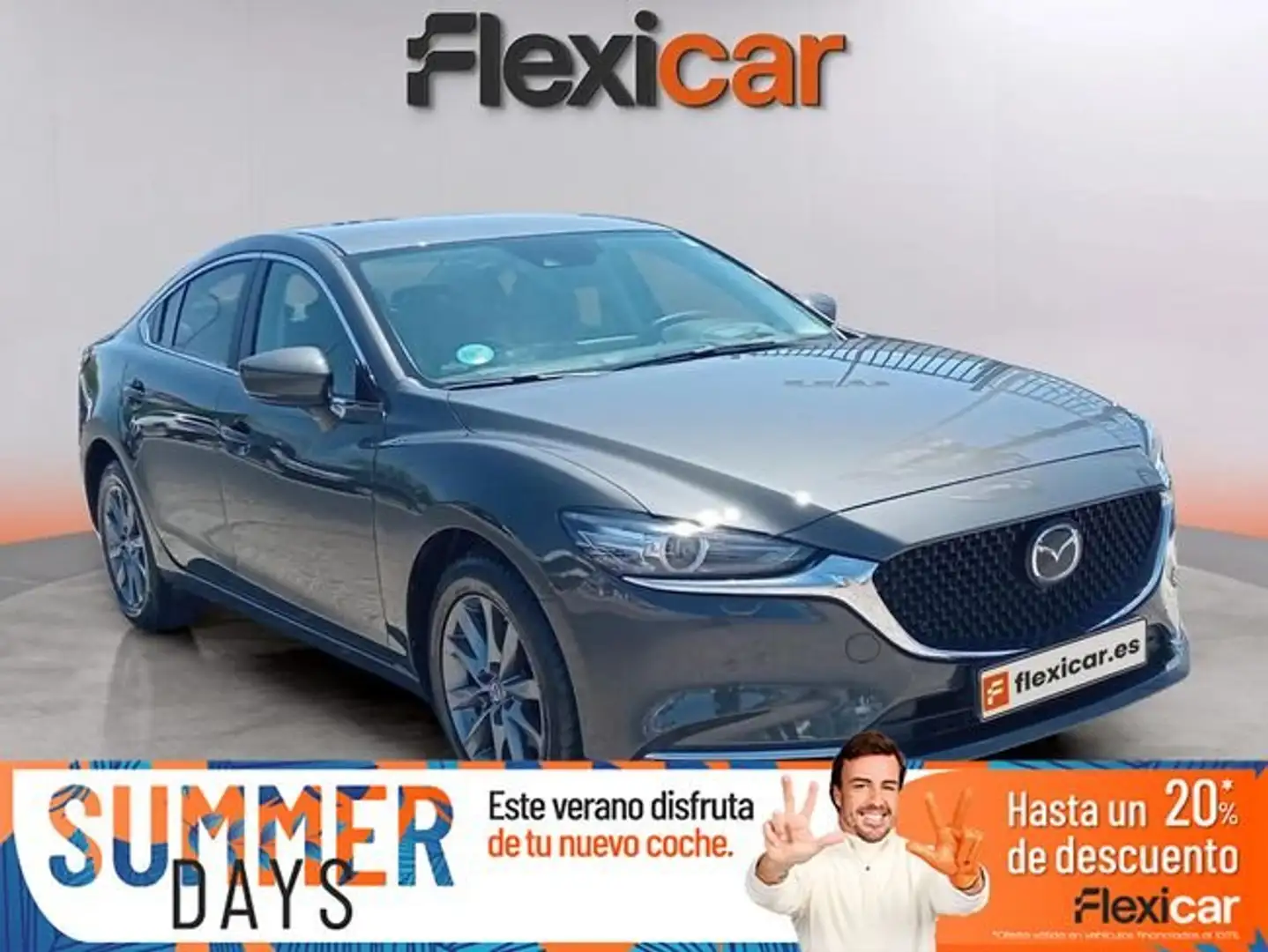 Mazda 6 Wagon 2.0 Skyactiv-G Center-Line 165 Gris - 1