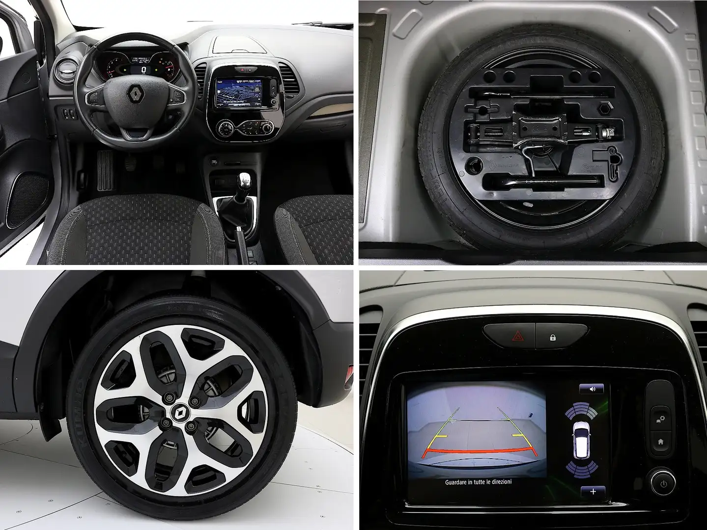 Renault Captur 1.5 dCi 8V 90CV S&S Intens✔️ Argento - 2