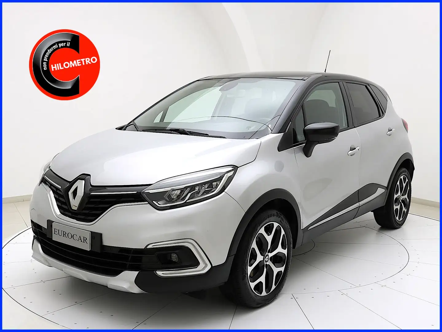 Renault Captur 1.5 dCi 8V 90CV S&S Intens✔️ Argento - 1