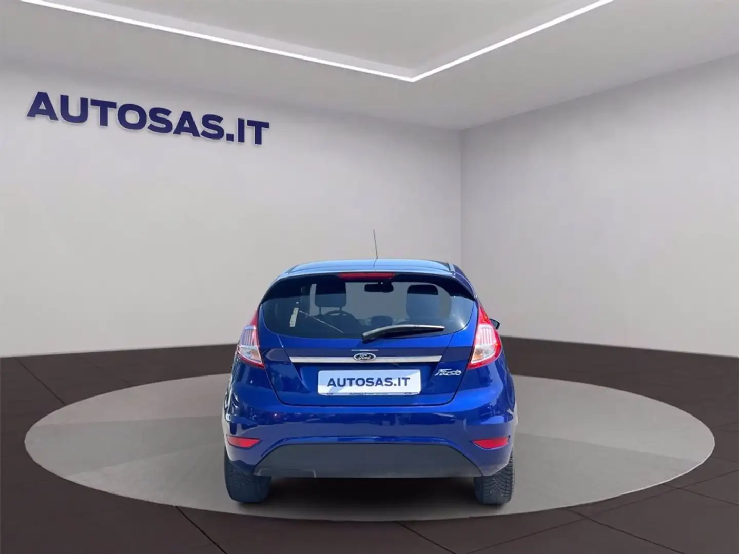 Ford Fiesta 3p 1.5 tdci Titanium 75cv E6 Blauw - 2