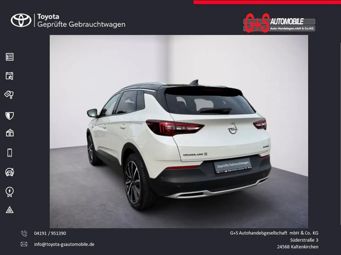 Opel Grandland X Plug-in-Hybrid4 1.6 DI Aut Business INNOVATION Blanc - 2