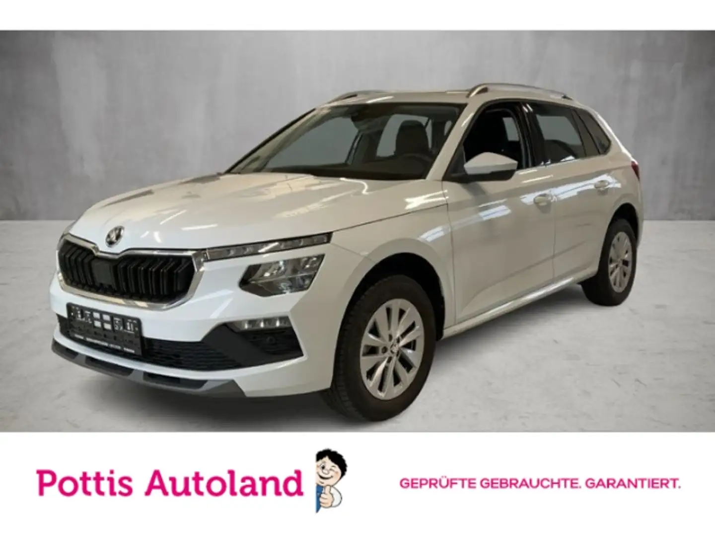 Skoda Kamiq 1.0 TSI DSG SELECTION KAMERA PDC SITZHZG LED Weiß - 1