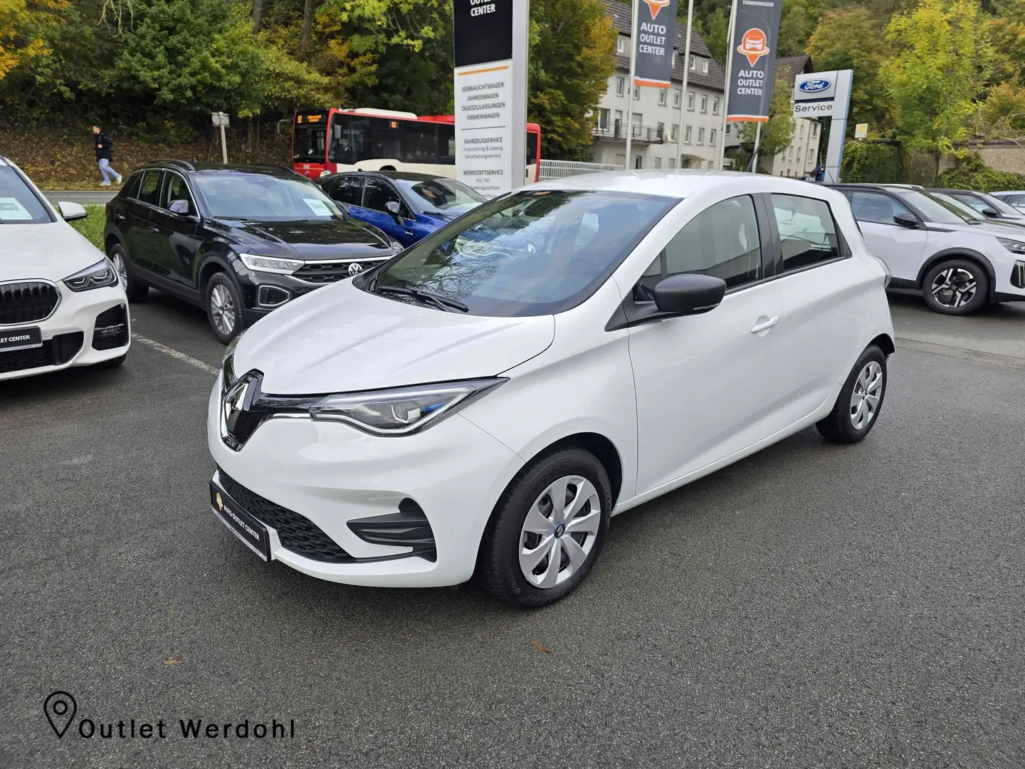 Renault ZOE E-Tech LIFE Batteriekauf R110 Z.E.50*LED*8-FACH* Wit - 1