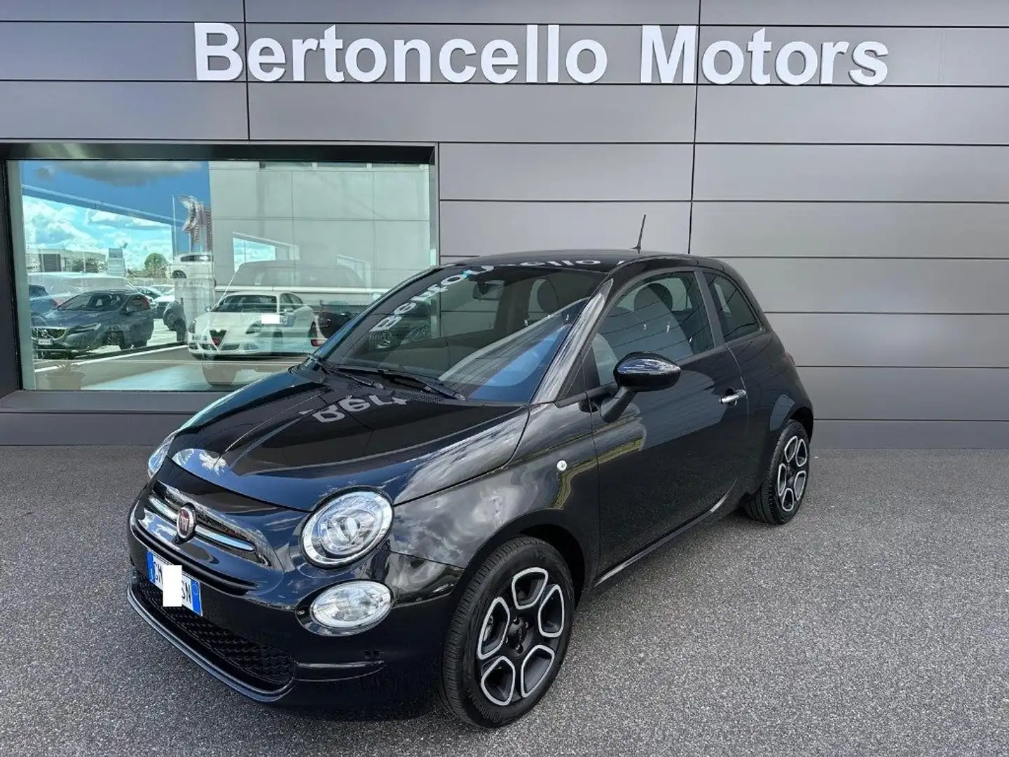 Fiat 500 1.0 70CV POP STAR Hybrid NEOPATENTATI CARPLAY Nero - 1