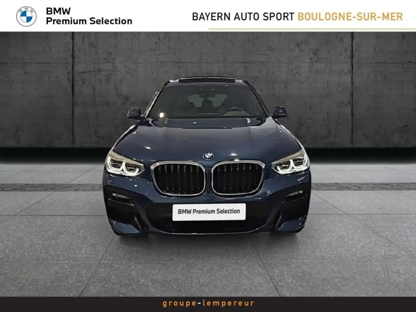 BMW X3 xDrive30eA 292ch M Sport 10cv Bleu - 2