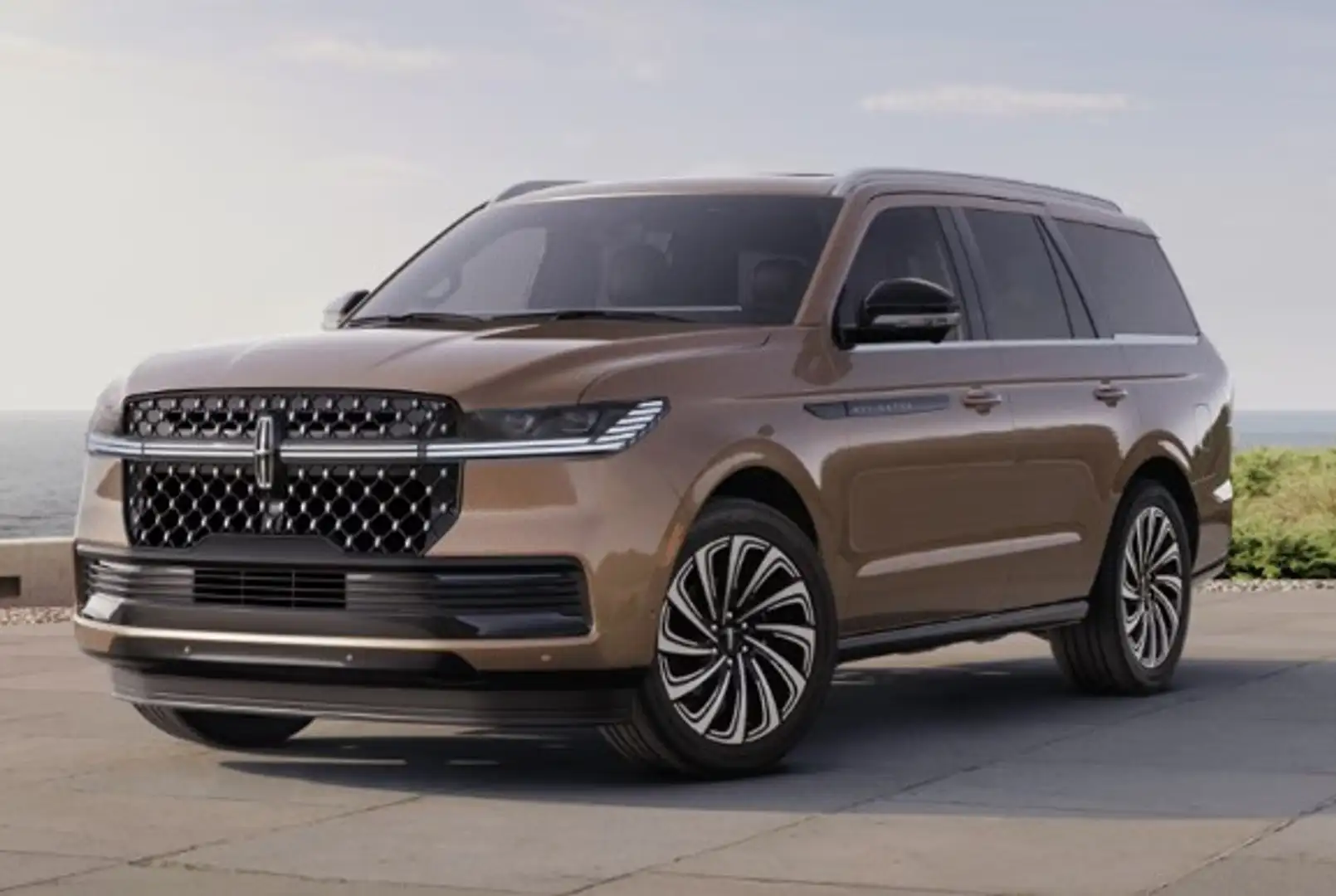 Lincoln Navigator L 3.5 V6 Black Label Naranja - 1