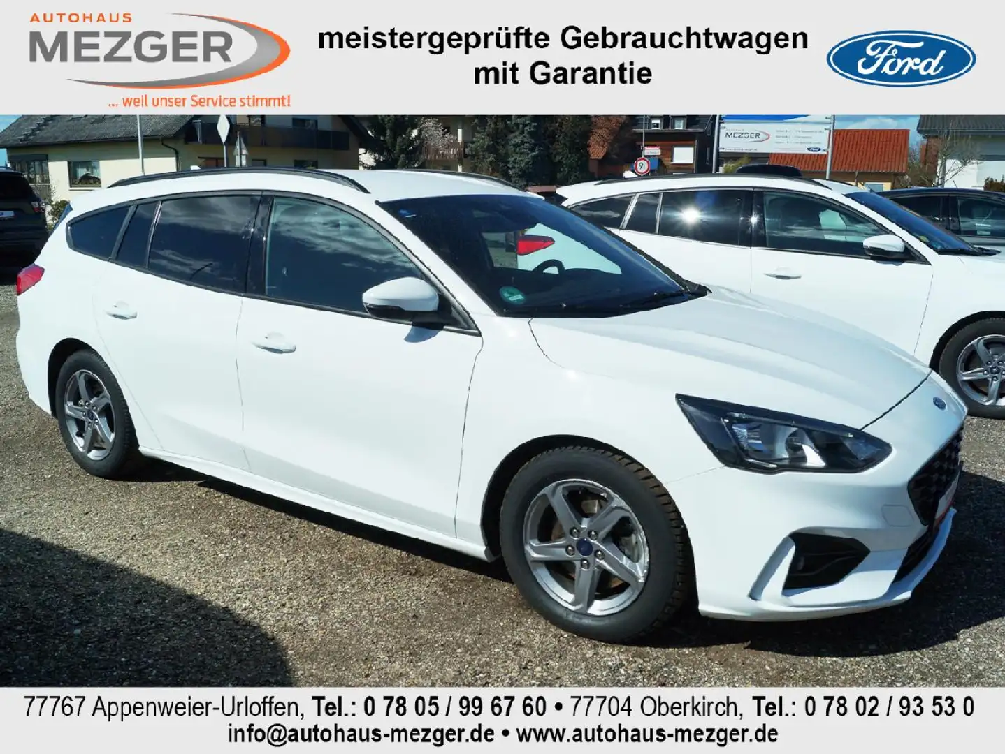 Ford Focus Focus Turnier ST-Line*NAVI*LED*Winter Paket*ILS Weiß - 2