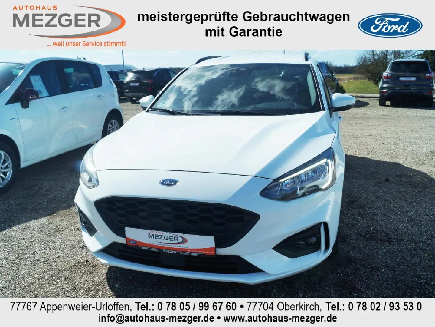 Ford Focus Focus Turnier ST-Line*NAVI*LED*Winter Paket*ILS Weiß - 1