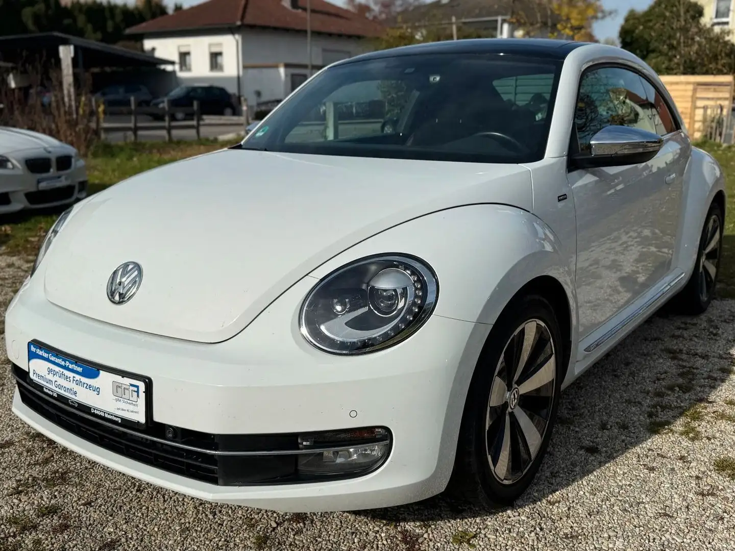 Volkswagen Beetle MWST AUSW. PANO KAM PDC NAVI KLIMA XENON Wit - 1