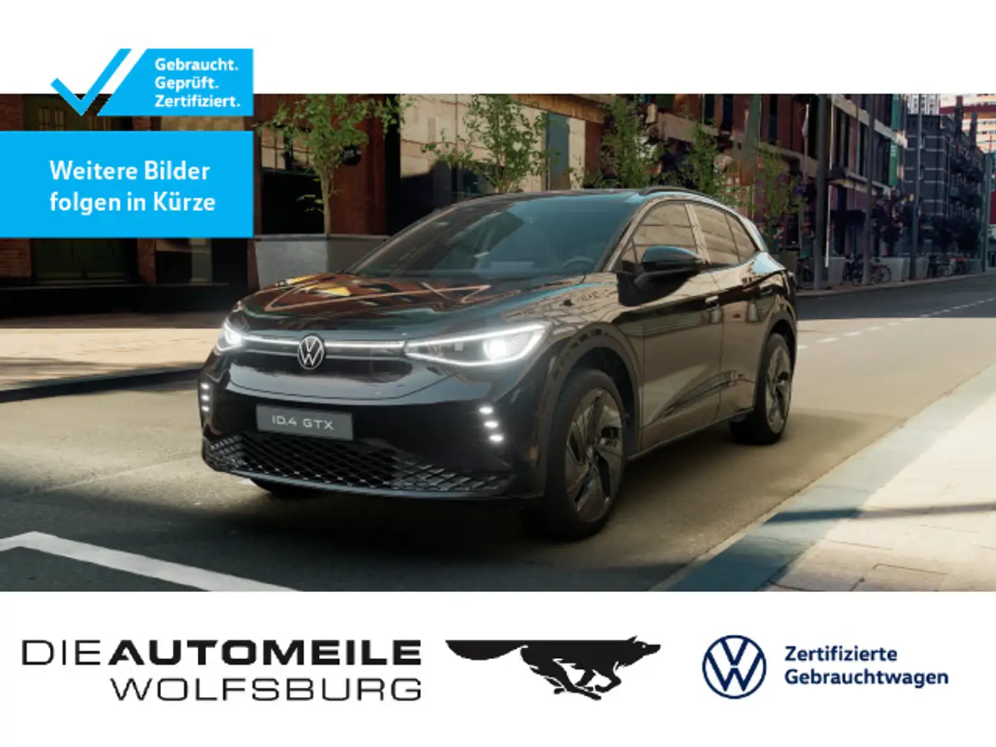 Volkswagen ID.4 4Motion GTX Matrix/H+K/Pano/DCC/HuD Schwarz - 1