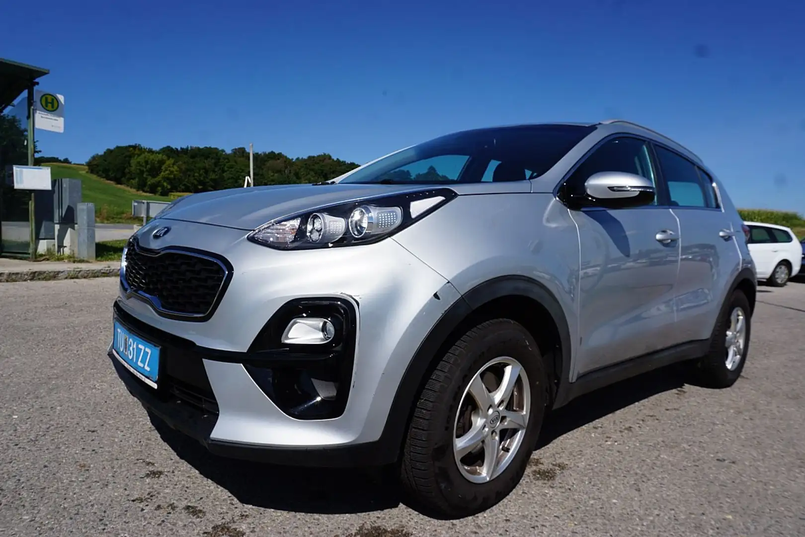Kia Sportage 1,6 GDI GPF Silber Grau - 2