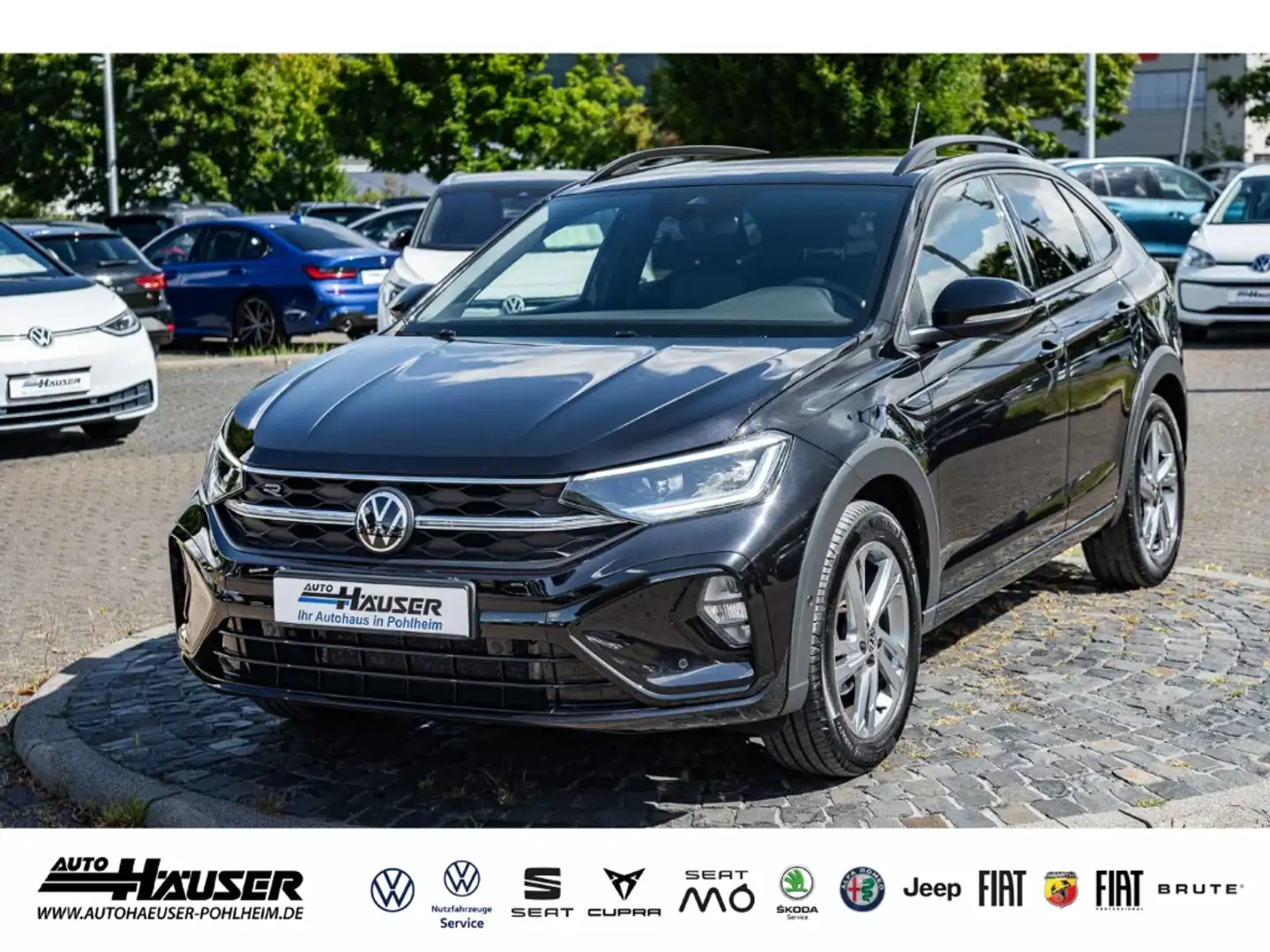 Volkswagen Taigo R-Line 1.5 TSI DSG NAVI KAMERA PARK ACC LED APP-CO Schwarz - 1