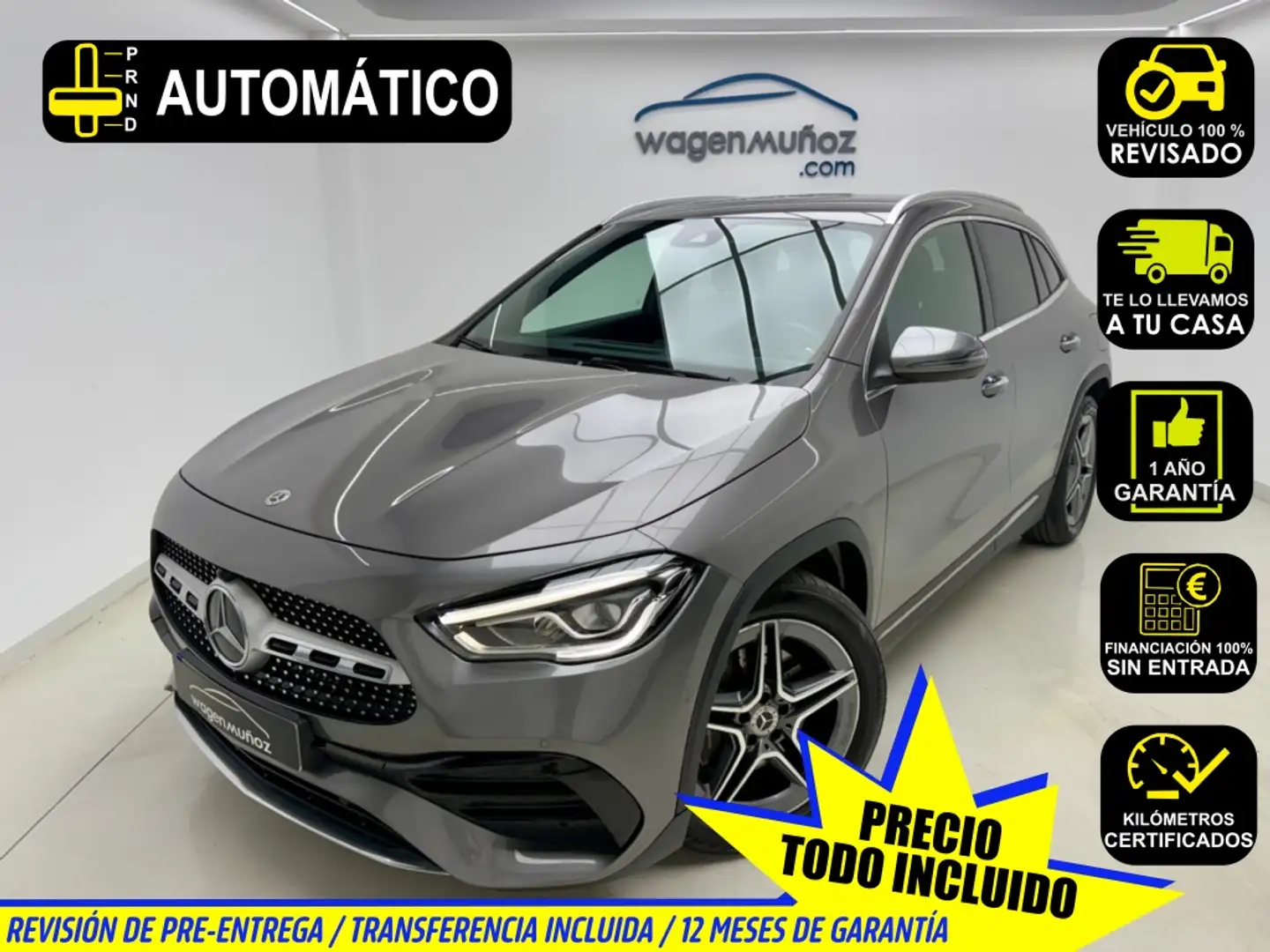 Mercedes-Benz GLA 200 200d 8G-DCT Gris - 1