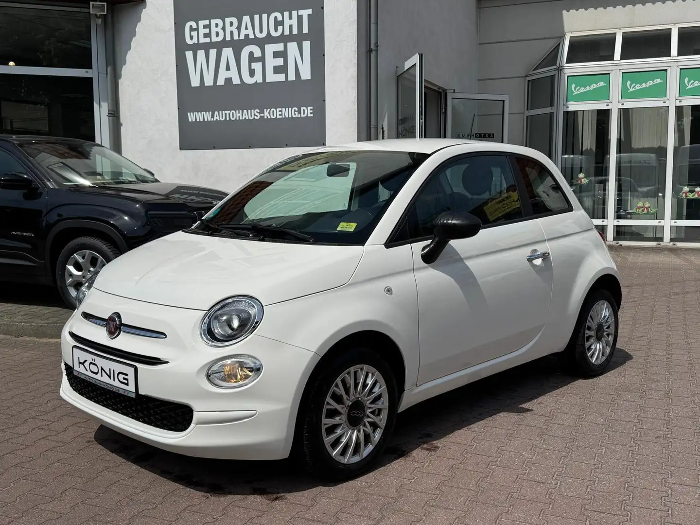 Fiat 500 1.0 GSE  KLIMA*CARPLAY*DAB*TEMPOMAT*LM Weiß - 1