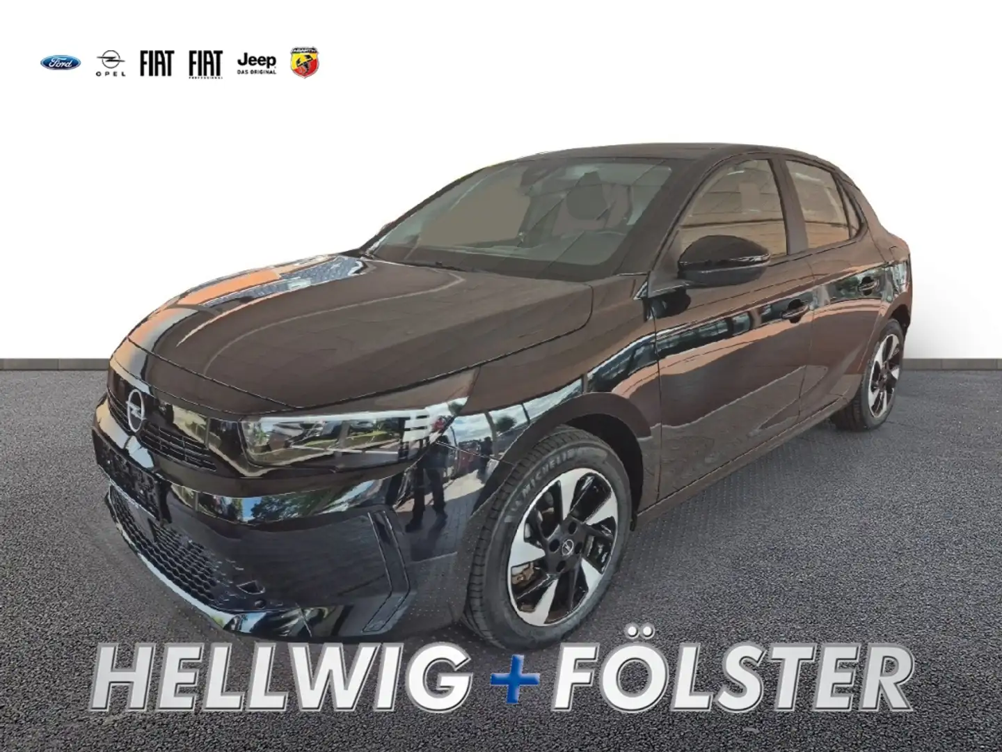 Opel Corsa-e F Edition 7,4 kW Charger SHZ PDC Schwarz - 1