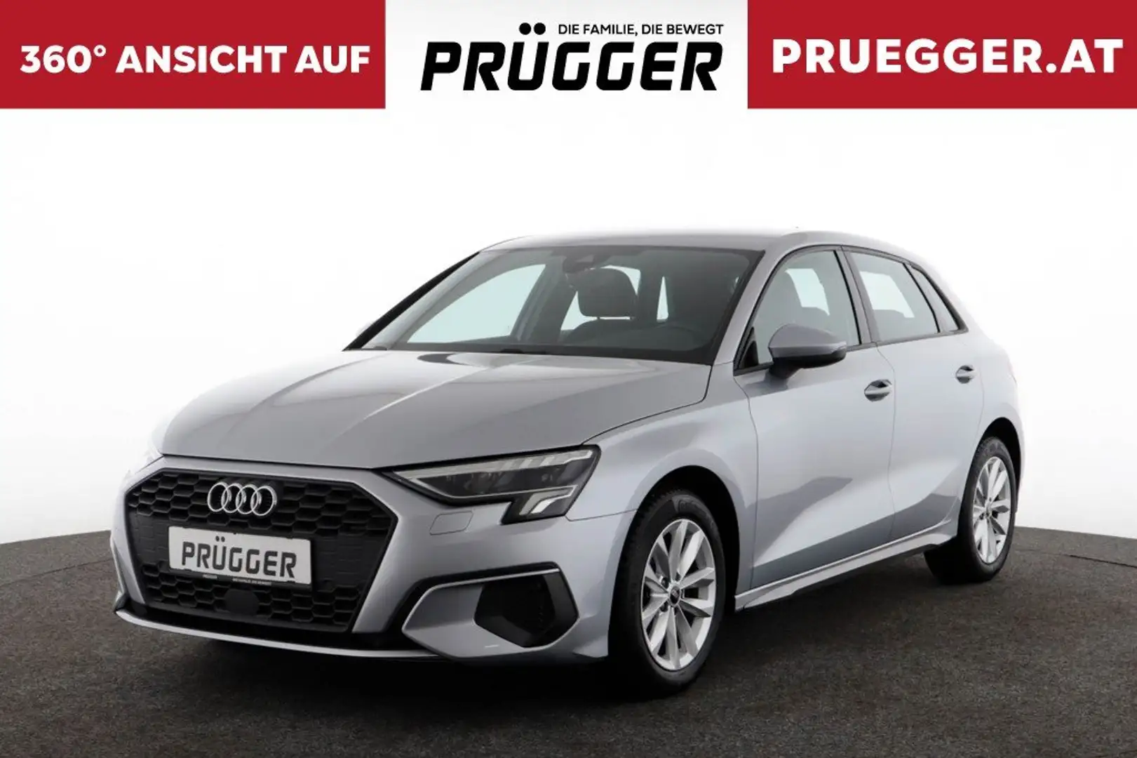 Audi A3 Sportback 30 TDI S-tronic INTENSE LED NAVI VIRTUAL Silber - 1