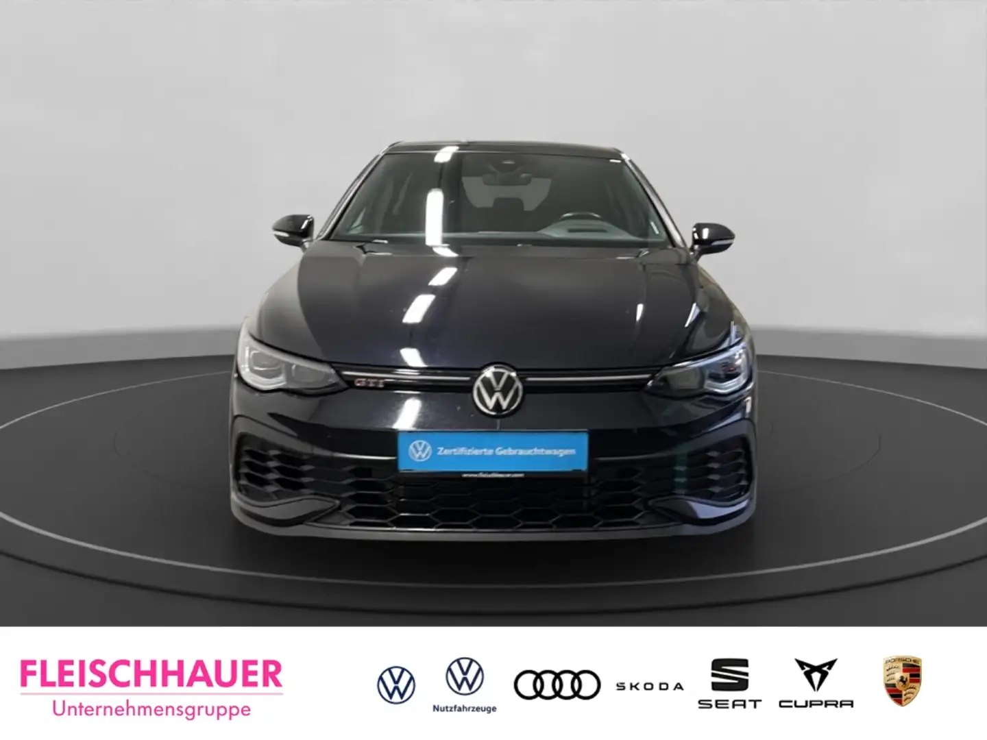 Volkswagen Golf GTI 2.0 TSI Clubsport LED HUD Pano Navi Leder Keyless Schwarz - 2