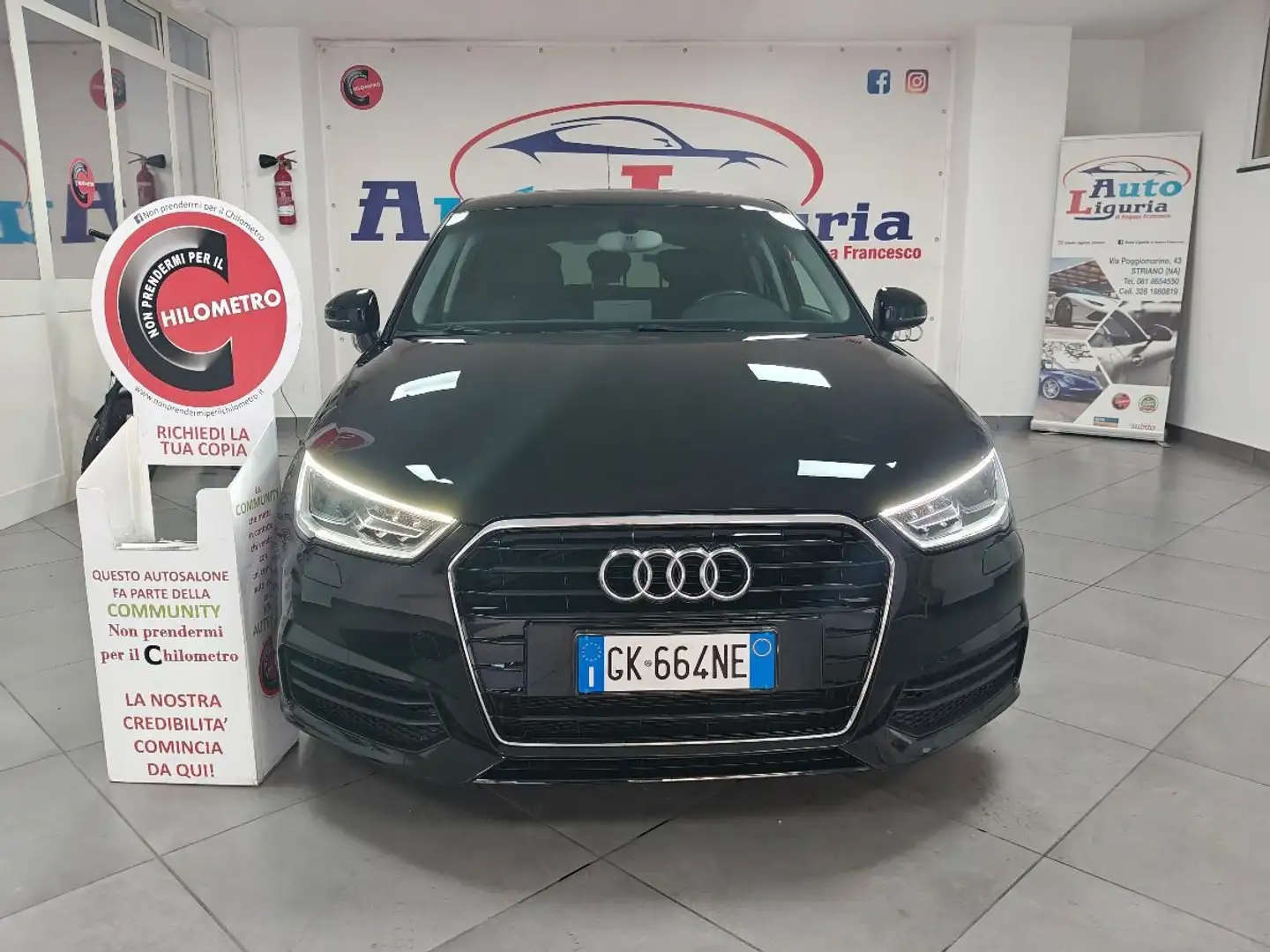 Audi A1 SPB 1.4 TFSI 125 CV Admired GPL NUOVO Nero - 2