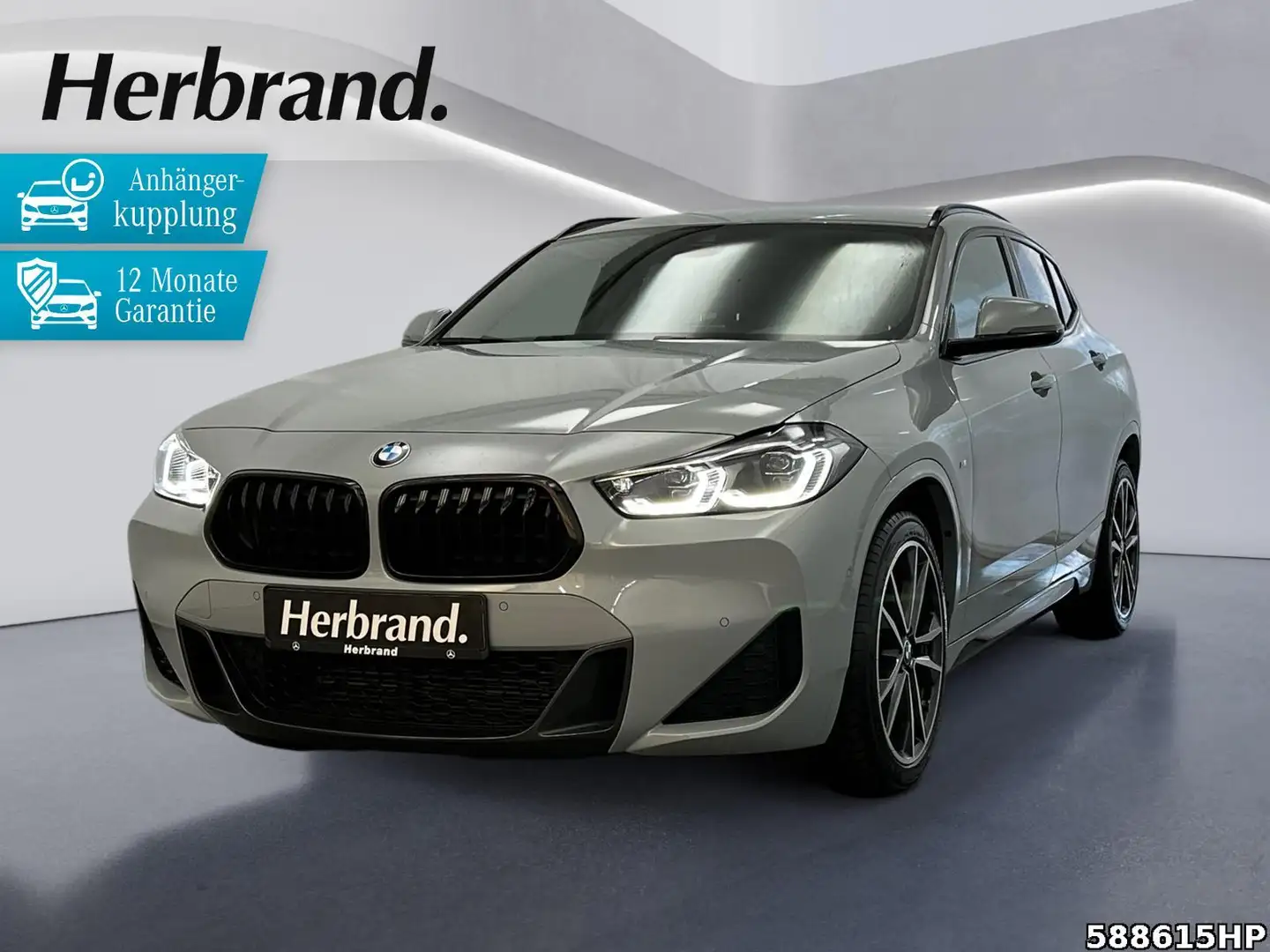 BMW X2 sDrive18i M-Sportpaket AHK LED Grau - 1