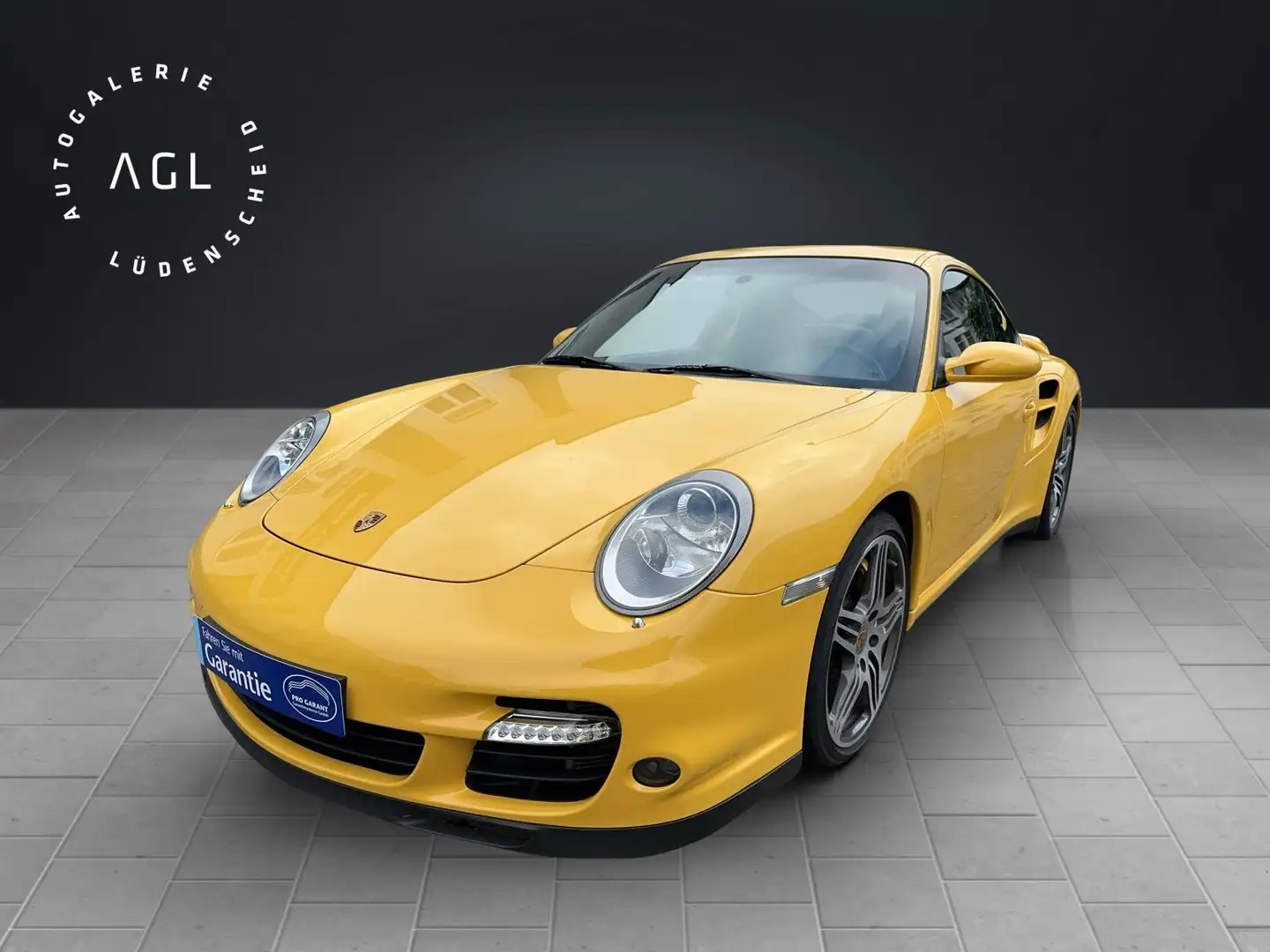 Porsche 997 911 997 Turbo Coupe *1.Hand*Zustand Top*Keramik* Желтый - 2