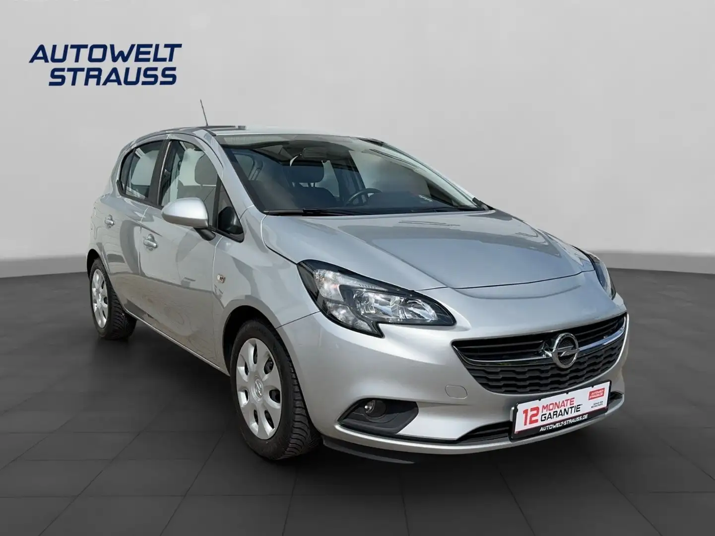 Opel Corsa CORSA E 1.4  EDITION/SHZ/TEMP/12 M. GARANTIE Ezüst - 1