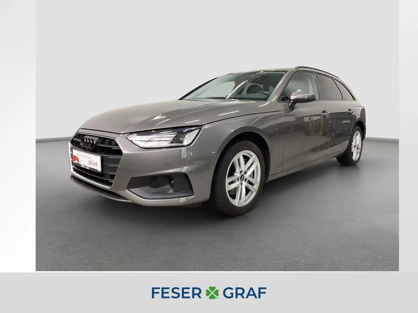 Audi A4 Avant 40 TDI AHK Pano 360° Navi SHZ PDC Gris - 1