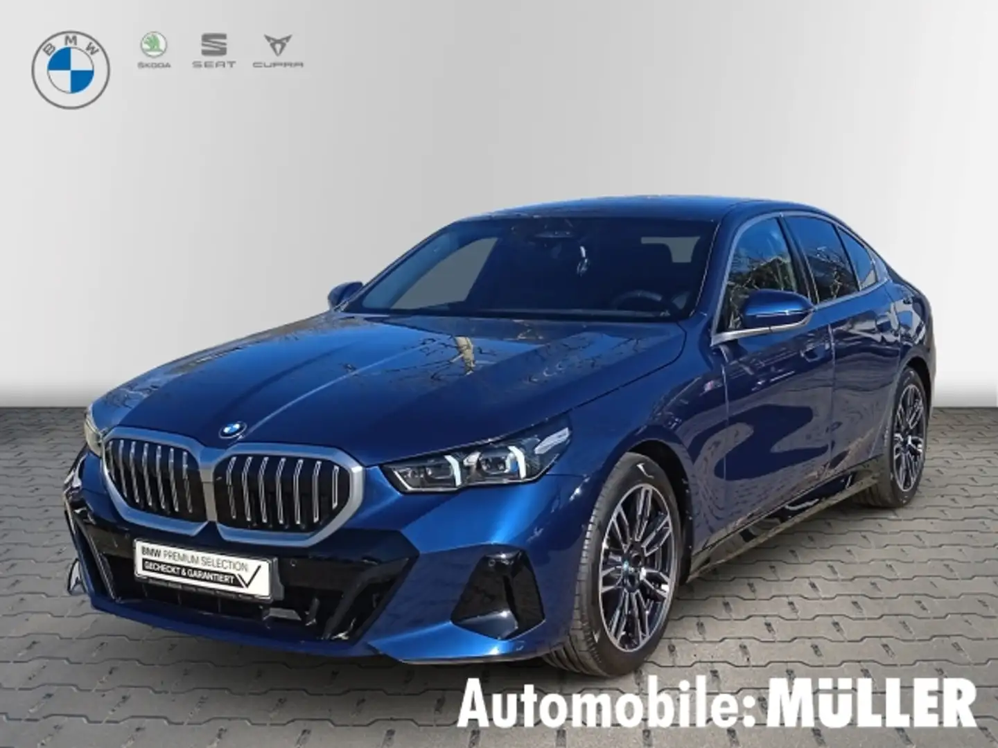 BMW 520 d Limousine*M-Sport*360°Kamera*HeadUpDis*Harman&Ka Blau - 1