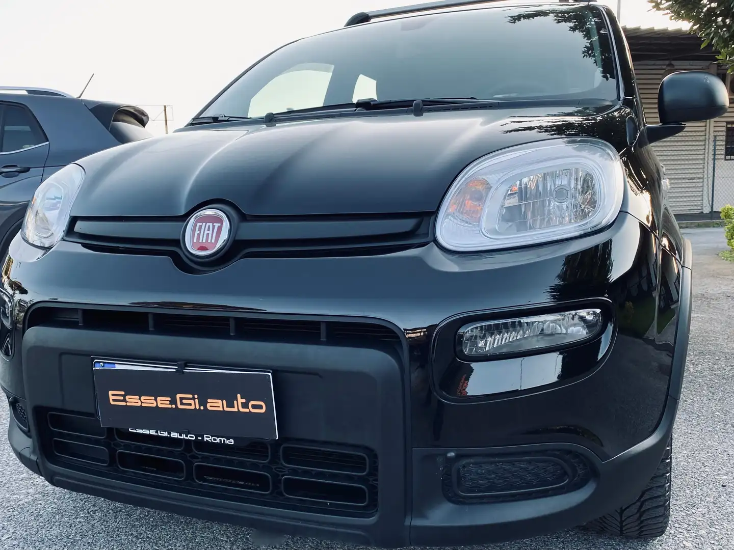 Fiat Panda LOUNGE **POSS.PACK MEDIA** VED.NOTE Zwart - 1