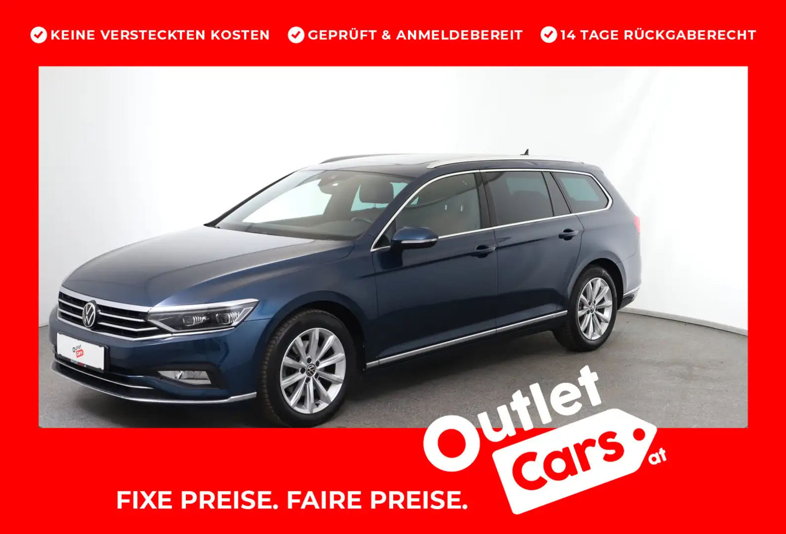 Volkswagen Passat Variant Elegance TSI ACT OPF DSG Blau - 1