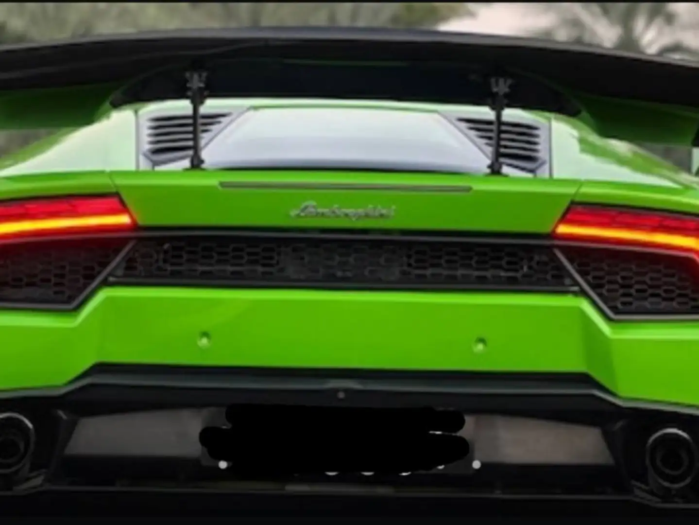 Lamborghini Huracán LP 580-2 Zöld - 1