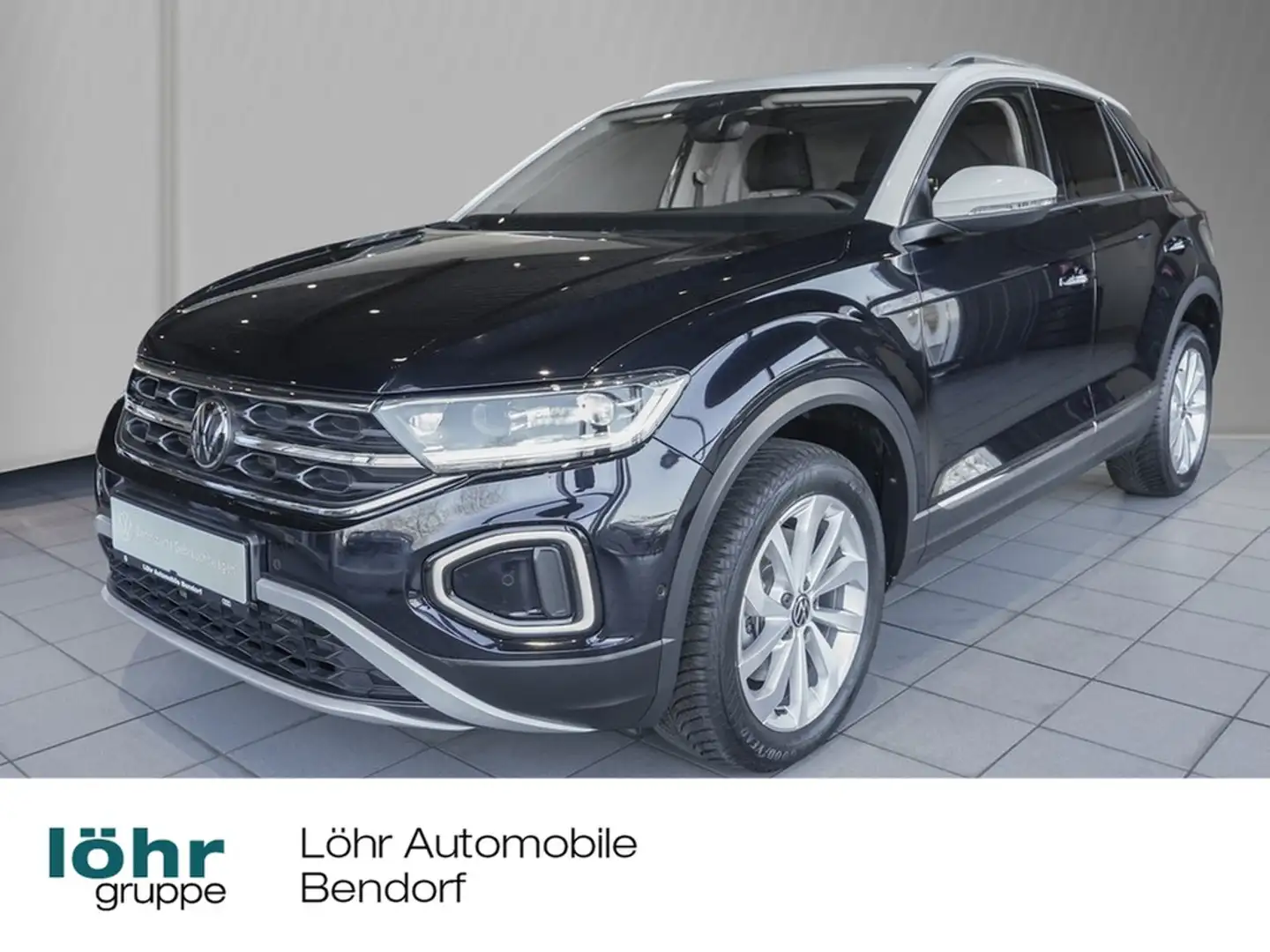 Volkswagen T-Roc 2.0 TDI DSG Style *LED*Navi*App-Connect*PDC*Kam... Noir - 1