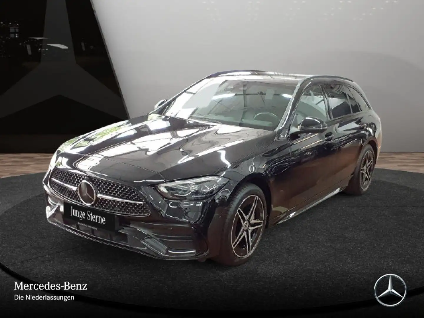 Mercedes-Benz C 300 e T AMG+NIGHT+LED+KAMERA+KEYLESS+9G Zwart - 2