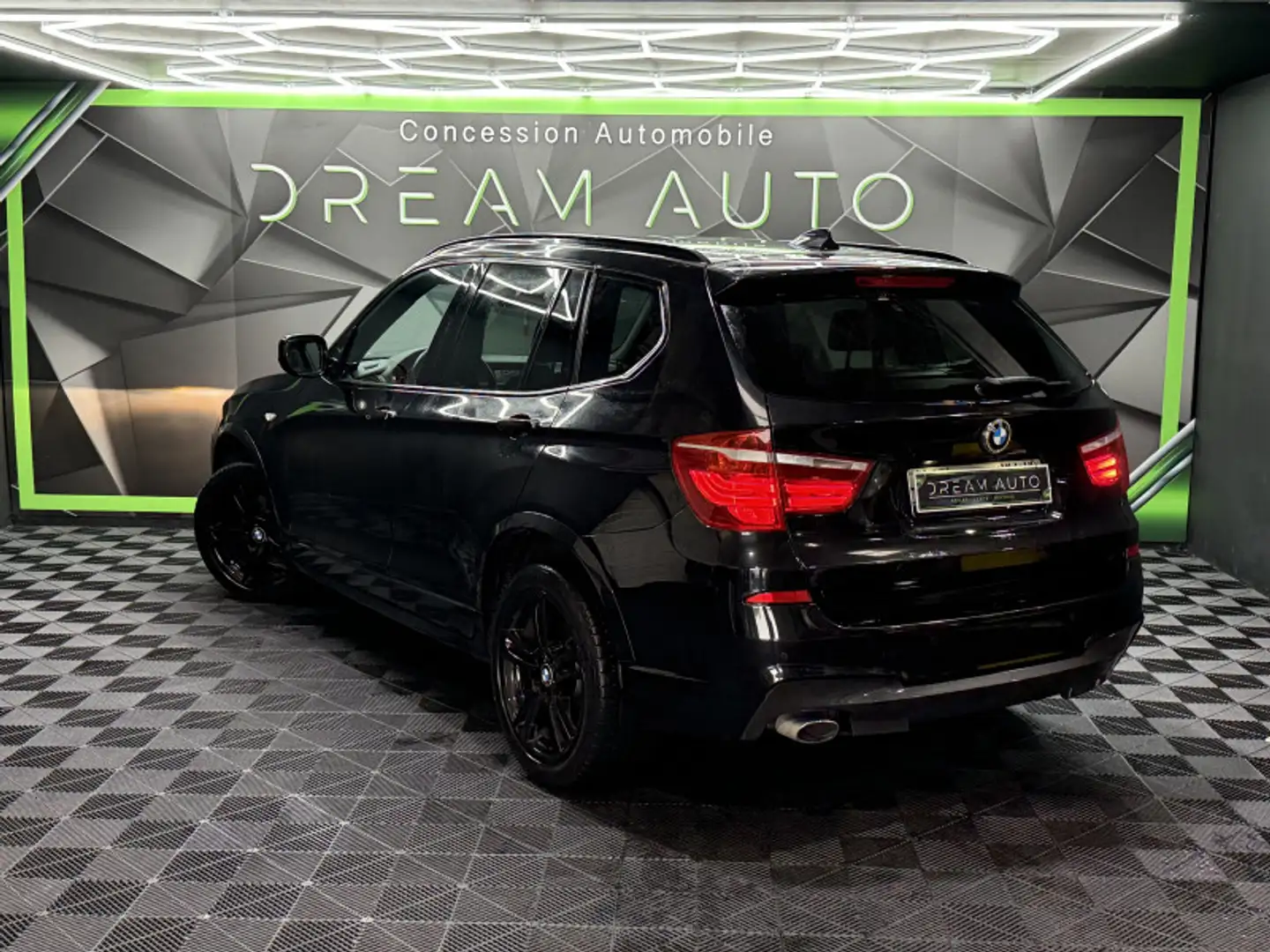 BMW X3 (F25) XDRIVE20DA 184CH SPORT DESIGN PACK M Schwarz - 2